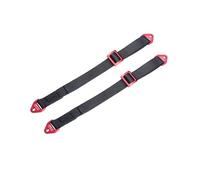 Correas de suspensión delantera o trasera para Losi 1:8 LMT 1.0 & 2.0/1:6 Super Baja 1.0 y 2.0/1:10 Baja Rey/Rock Rey/para Traxxas 1:7 UDR/Axial 1:10 RBX10 - Rojo + Negro