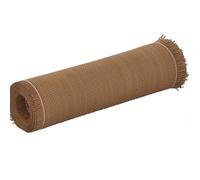 Correas de Tela Ratán Rollo PE por Metros,Trenza Vienesa Rejilla Mimbre Plastico,Cinta de Caña Malla de Panal de Abeja,Hoja Sintetico Plancha Pretejida a Mano para Muebles(Brown,45cmx3.5m)