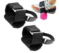 Correas de tobillo con mancuernas - Entrenador Tibial 2 piezas | Correas ajustables para piernas | Equipo de fitness para el hogar | Adecuado para mancuernas, pesos, dispositivos de cable, muslos