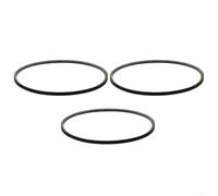 Correas de torno de poliuretano 3PCS modelo 5M387 diseñadas específicamente para el sistema de motor WM210