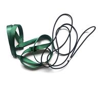Correas de tracción para loros para actividades al aire libre, correa de arnés para pájaros, ajustable, antimordeduras, cuerda de entrenamiento para mascotas, para cachorros, cuerda de paja, nido