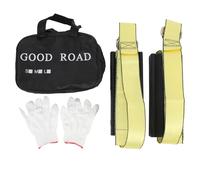 Correas de Tracción para Neumáticos, Juego de 2 con Guantes, ABS Resistente - Seguridad y Tracción Mejorada en Camiones y SUVs Grandes