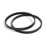Correas de transmisión de Goma 5PH271, Repuesto de Correa en V for cepilladora 1594 LG, Apta for aspiradora LuV200R, Compatible con Eco MAX MCUL592, 2 uds.