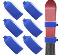 Correas de Transporte para Skis - Juego De 6 Piezas Portátil Protector Ajustable | Correa para Esquís y Snowboard para Hombres - Para Snowboard, Deportes de Nieve, Viaje en Descenso, Transporte y Alma