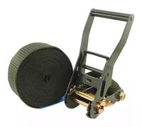Correas de trinquete sin Fin de 2 Pulgadas de Ancho 3.3-65.6 pies de Largo, Correas de Amarre (sin Gancho) for Motocicletas, Bicicletas, paletas, Kayaks(L 8m/26.2')