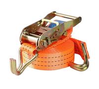 Correas de trinquete y amarres, correas de amarre para camión con ganchos en J, correa de amarre ajustable para furgoneta, remolque, carga, motocicleta, seguridad de carga