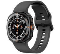 Correas de un solo clic compatibles con Samsung Galaxy Watch Ultra 47mm/7/6/5/4/FE 40mm 44mm, Galaxy Watch 6 Classic 43mm 47mm, correa deportiva de silicona suave sin huecos para Watch 4 42mm 46mm
