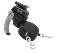 Correas dobles para perros, correas ajustables giratorias a 360 grados | para animales domésticos para adiestramiento casa ciudad apartamento playa senderismo camping running
