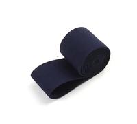 Correas elásticas de 6 metros y 4cm de ancho, banda de goma de nailon de Color, accesorios de costura Diy para ropa, Azul marino, 40mm