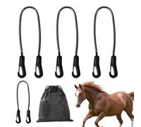 Correas Equinos Elásticos - Soporte De Cubierta Animal | Cinturón De Fijación Ajustable Para Cubierta De Caballo, Cubierta De Mascota Y Hoja De Mascotas - Asegure El Exterior, El Hogar Y Una U