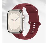 Correas grabadas compatibles con Apple Watch Band de 40 mm, 41 mm, 38 mm, 42 mm, 44 mm, 45 mm, 46 mm, 49 mm, correa de silicona suave con patrón de leopardo para iWatch Series 10, 9, 8, 7, 6, 5, 4, 3