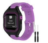 Correas GVFM compatibles con Garmin Forerunner 25 Correa de repuesto de silicona suave para reloj de running con GPS Garmin Forerunner 25 (S-Pu