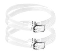 Correas invisibles para zapatos de tacón, bandas transparentes flexibles que aseguran un mantenimiento seguro y discreto | Accesorios de reemplazo cómodos y duraderos para bombas, sandalias vestidas,