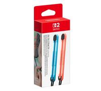 Correas Joy-Con 2 Azul Claro y Rojo Claro para Nintendo Switch 2