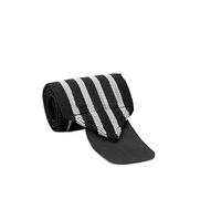 Correas Levantamiento 1/2 muñequeras de soporte for muñeca, correas extra fuertes for levantamiento pesas, vendajes for, equipo protección for fitness(1PC BLACK WHITE)