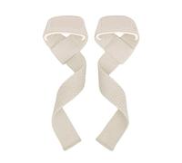 Correas Levantamiento 1 par de muñequeras levantamiento pesas silicona antideslizantes for hombres y mujeres, correas for gimnasio fitness(Beige)