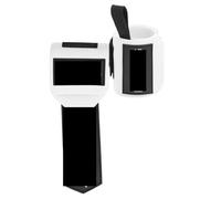 Correas Levantamiento 2 Muñequeras For Levantamiento De Pesas, Entrenamiento En Gimnasio, Correas For Crossfit Y Potencia(White)