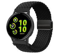 Correas magnéticas trenzadas compatibles con Garmin Watch, correa deportiva de nailon elástico suave para Garmin Vivoactive 5/Vivoactive 3/Venu Sq/Vivomove HR/Vivoactive 3 Music/Forerunner 645/245