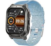 Correas Nylon Suave para KOSPET Tank M3/M2/Ultra T2/T3 - Compatible con AMAZTIM M2/M3/C20 Pro/T2/T3 y WalkerFit M2/M6 Ultra/Pro - Ajustable y Transpirable (Azul)