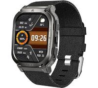 Correas Nylon Suave para KOSPET Tank M3/M2/Ultra T2/T3 - Compatible con AMAZTIM M2/M3/C20 Pro/T2/T3 y WalkerFit M2/M6 Ultra/Pro - Ajustable y Transpirable (Negro)