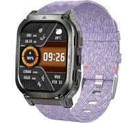 Correas Nylon Suave para KOSPET Tank M3/M2/Ultra T2/T3 - Compatible con AMAZTIM M2/M3/C20 Pro/T2/T3 y WalkerFit M2/M6 Ultra/Pro - Ajustable y Transpirable (Morado)