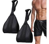 Correas para abdominales, eslingas de soporte de brazo, equipo de fitness ajustable para fortalecer el tronco, estiramiento diario, hogar, viajes, pilates, yoga, entrenamiento al aire libre