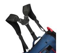 Correas para bolsa de golf, 1 par de correas de hombro dobles de repuesto ajustables de nailon suave acolchado cómodo de llevar para golfistas