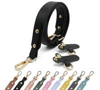 Correas para Bolsos Correa Bolso Bandolera Tira Cinta Ajustable Asas Correa Ancha de Mujer Hombro Reemplazo Repuesto Estilo Negro Black Gold 2.5cm
