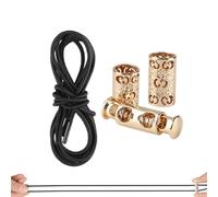 Correas para botas - Par de botas elásticas | Cinturón antideslizante | Previene caídas, ajuste holgado y caída | Correas ajustables y seguras para mujer en el día a día, en, dorado, Ver descripción