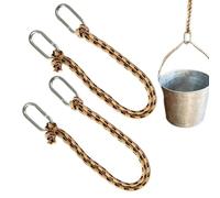 Correas Para Cubos De Caballo 2 Piezas Colgadores Ajustables Red de Heno | 34,3 Cm Correa Bolsa De Heno Caballo Para Establo Granero Remolque Interior