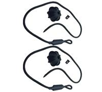 Correas para Estante Trasero Interior del automóvil, 2 Piezas, cordón para portón Trasero, Bandeja de Almacenamiento del Maletero, Correas de fijación para portaequipajes de Techo