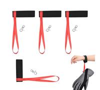 Correas para guantes de esquí - Poliéster, diseño antipérdida con cordón para la muñeca | Retenedor de guante seguro para protección de deportes al aire libre, correas de soporte de guantes para esqu