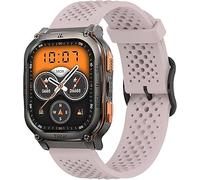 Correas para KOSPET Tank M3/M2/Ultra T2/T3 - Silicona Suave, Deportivas, Unisex - Compatible con AMAZTIM M2/M3/C20/T2/T3 y WalkerFit M2/M6 Ultra/Pro (Rosa)