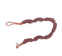 Correas para mascotas - Correa de perro inspirada en salchichas para exteriores, mango ergonómico con comodidad, ideal para patio, senderismo, correr, camping, paseos de caca, aventuras en el suelo