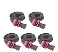 Correas para Mochilas Buckle Tie-Down Belt Cargo Straps Outdoor Quick Release Cord Tape Rope Travel Backpack Fixed Strap Tension Belts Fixing(5 PCS)