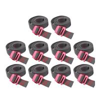 Correas para Mochilas Buckle Tie-Down Belt Cargo Straps Outdoor Quick Release Cord Tape Rope Travel Backpack Fixed Strap Tension Belts Fixing(10 PCS)