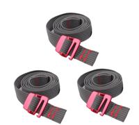 Correas para Mochilas Buckle Tie-Down Belt Cargo Straps Outdoor Quick Release Cord Tape Rope Travel Backpack Fixed Strap Tension Belts Fixing(3 PCS)
