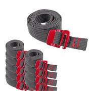 Correas para Mochilas Outdoor Travel Backpack Strap Nylon with Quick Release Hook Strong Cargo Suitable For Climbing Hiking(Red 10pcs)