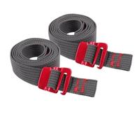 Correas para Mochilas Outdoor Travel Backpack Strap Nylon with Quick Release Hook Strong Cargo Suitable For Climbing Hiking(Red 2pcs)