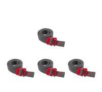Correas para Mochilas Outdoor Travel Backpack Strap Nylon with Quick Release Hook Strong Cargo Suitable For Climbing Hiking(Red 4pcs)