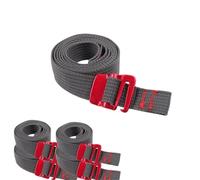 Correas para Mochilas Outdoor Travel Backpack Strap Nylon with Quick Release Hook Strong Cargo Suitable For Climbing Hiking(Red 5pcs)