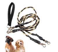 Correas para Perros - Correas Elásticas Doble Cuerda | Resistente y Duradero Cómodo para Playa Parque Entrenamiento y Paseos Seguridad Mejorada Comodidad al Aire Libre para Tirar