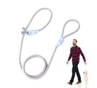 Correas para perros, Correas para perros de cuerda larga | Correas largas de entrenamiento de cuerda para escalada en montaña,Cuerda de escalada de nailon con cómodo mango para perros de