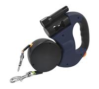 Correas para Perros, Correas para Perros Sin Tirones con Luz LED: Accesorios Extensibles para Mascotas para Viajes, Cierre De Seguridad Fácil De Tocar Y Control De Doble Botón para Entrenamiento,