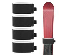 Correas Para Portaesquís: Transporte De Sujetadores, Envoltura Para Snowboard De 5x48 Cm, Eslinga Para Sujetar Equipos De Montaña De Invierno, Amarre Para Montaje De Equipo Tejido De Nailon Negro | So