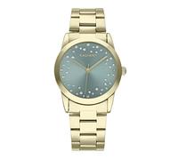 Radiant - Colección Fiji - Reloj analógico de Cuarzo. Reloj de Pulsera para Mujer. Reloj de Brazalete con Esfera Dorada y Correa de Acero Inoxidable. Tamaño 36mm. 3ATM.