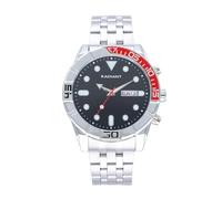Correas para Relojes Modelo Zanzibar 44MM Black DIAL SS Bracelet. Marca Radiant