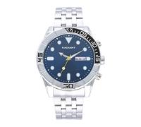 Correas para Relojes Modelo Zanzibar 44MM Blue DIAL SS Bracelet. Marca Radiant