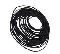 Correas para Reproductor De Casete - 30PCS Mezcla Universal De Bandas Híbridas De Goma | 0.7mm 1mm Combinación Cuadrada Y Plana | Juego De Repuesto para, Grabadora, Repetidor, Unidad De Y