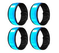 Correas para tobillos para caballos: juego de envolturas reflectantes para piernas, equipo de bandas de seguridad LED, accesorios para equipos de visibilidad nocturna ecuestre | Kit de protección